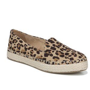DR. SCHOLL'S  Leopard Animal Print Espadrille Flats, Size 7